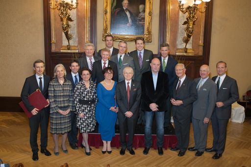 Die Preisträger der Wilhelm Exner Medaille und der
SpitzenunternhemerInnen 2014 im Österreichischen Gewerbeverein