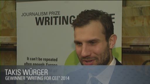 Writing for CEE 2014: APA und UniCredit Bank
Austria vergaben am 19.11.2014 in Wien zum elften Mal den
Journalistenpreis "Writing for CEE".