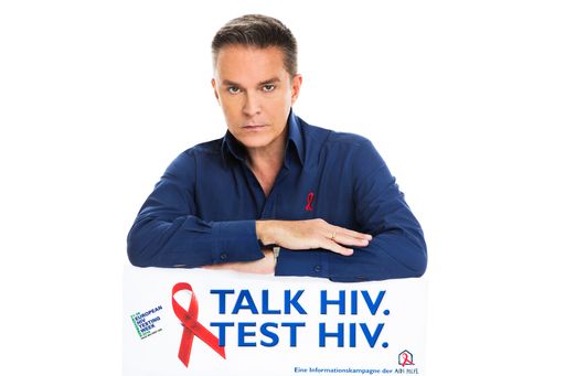 Alfons Haider, Kampagnenbotschafter der
HIV-Testwoche