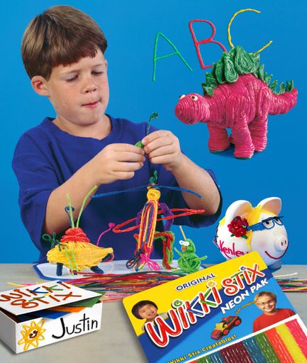 Vorschau Bild von Basteln mit Wikki Stix überall und immer wieder neu zu jeder
Jahreszeit