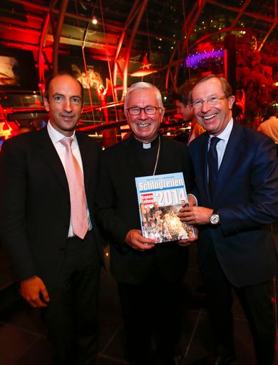 Dr. Christoph Dichand, Herausgeber und
Chefredakteur Kronen Zeitung; Dr. Franz Lackner, Erzbischof von
Salzburg; Dr. Wilfried Haslauer, Landeshauptmann von Salzburg.