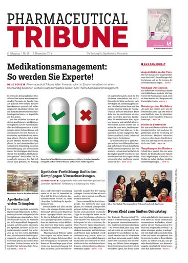 Vorschau Bild von Cover Pharmaceutical Tribune Österreich