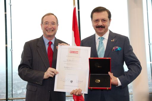WKÖ-Präsident Christoph Leitl (li.) und
TOBB-Präsident Rifat Hisarciklioglu (re.)