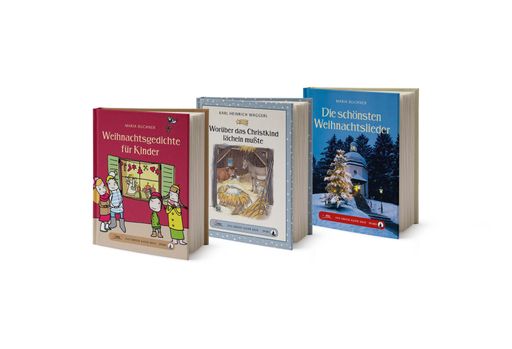  Die vorweihnachtlichen Titel aus der
Servus-Buchreihe „Das große kleine Buch“. Bildnachweis: Servus
Verlag / Abdruck honorarfrei!.