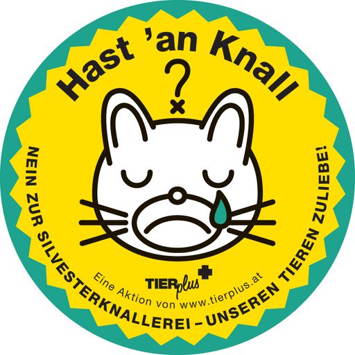 Vorschau Bild von Sticker „Hast an Knall?“