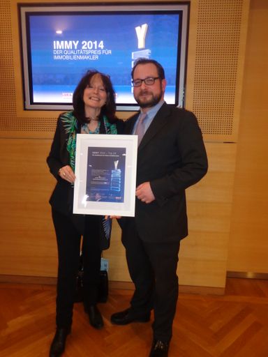 Stella Lessmann und Stephan Pasquali von IMMO-CONTRACT
Fotocredit: WKO 2014