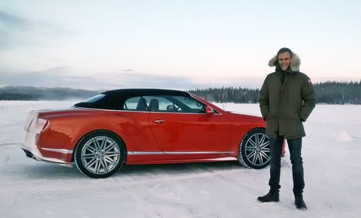 GRIP-Moderator Matthias Malmedie testet den neuen
Bentley Continental GTC Speed in Schweden.