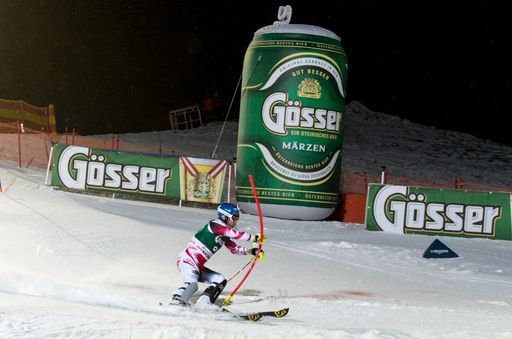 Doppelt spannend: Skiweltcup in Saalbach mit Gösser