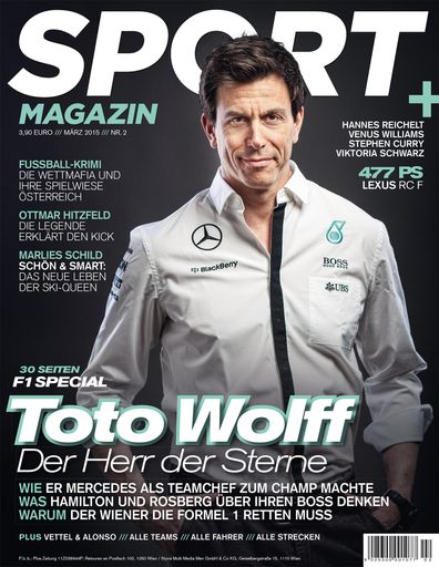  BILD zu OTS Bild 1: SPORTMAGAZIN März-Ausgabe Cover