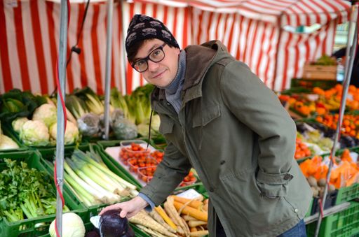 Alf Peherstorfer von der Band "Kommando Elefant" ist
"Teilzeit-Veggie" für den Regenwald