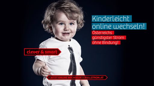 Vorschau Bild von Kinderleicht online wechseln! Österreichs günstigster Strom ohne
Bindung!