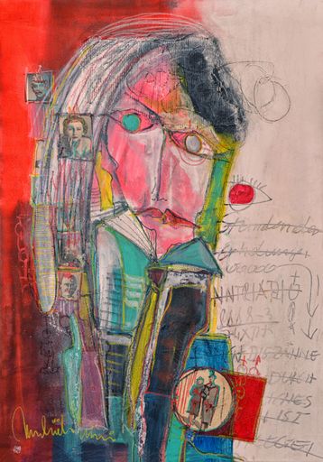 Mischtechnik / Leinwand, 2014, 140 x 100 cm
