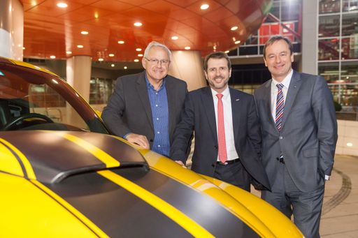 Vorschau Bild von (v.l.n.r.) Bürgermeister von Böheimkirchen NR Johann Hell,
Geschäftsführer Würth Österereich Alfred Wurmbrand, LAbg Dr. Martin
Michalitsch