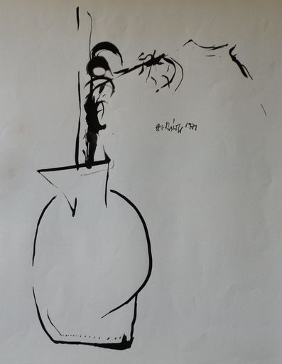 Vorschau Bild von Alois Riedl, Blumenvase, TuscheInnstrasse 22 4783
Wernstein Oberösterreich