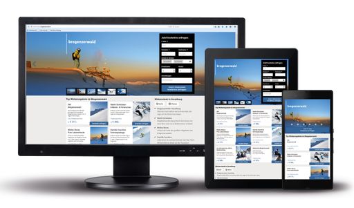  Erfolgreiche Winterkampagne: Jeder fünfte Besucher der
Bregenzerwald-Landingpage setzte eine Buchungsanfrage ab.