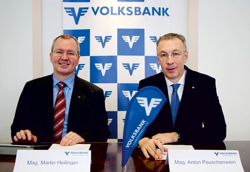  Der Vorstand der Volksbank Niederösterreich Süd