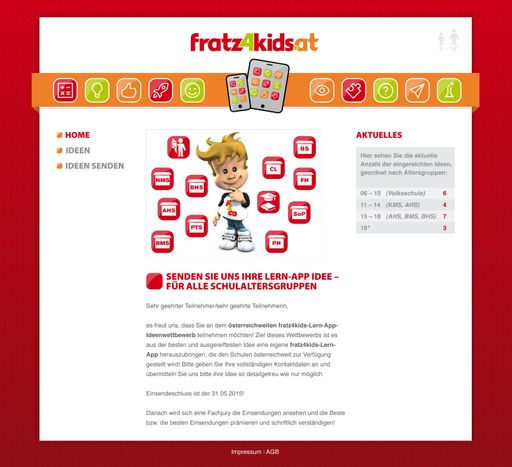 Vorschau Bild von fratz4kids ist die innovative neue Plattform von
den besten Köpfen Österreichs für die besten Lehrer und Schüler
Österreichs.