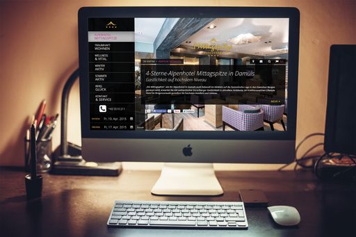 In den ersten zwei Monaten nach dem
Webseiten-Relaunch des Alpenhotels Mittagsspitze verdoppelten sich
die Anfragen gegenüber dem Vorjahreszeitraum. Deutlicher könnte ein
Beispiel kaum sein: Optimierte und usability-freundliche Webseiten
der ncm.at zahlen sich innerhalb kurzer Zeit aus.