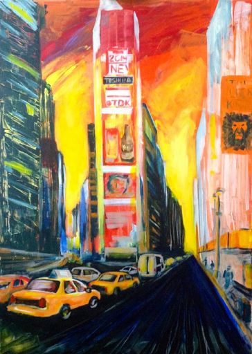  Österreichischer Künstler Chris Delias bei ArtExpo in New York