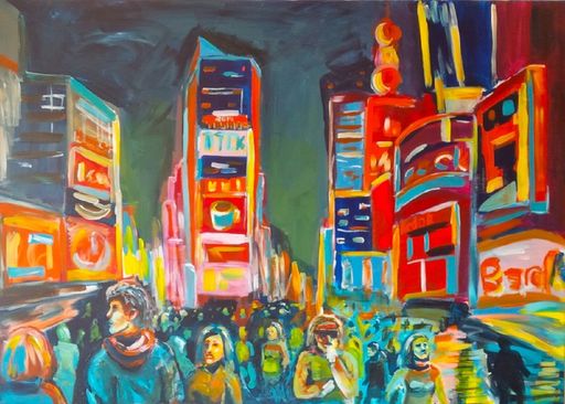 Vorschau Bild von Österreichischer Künstler Chris Delias bei ArtExpo in New York