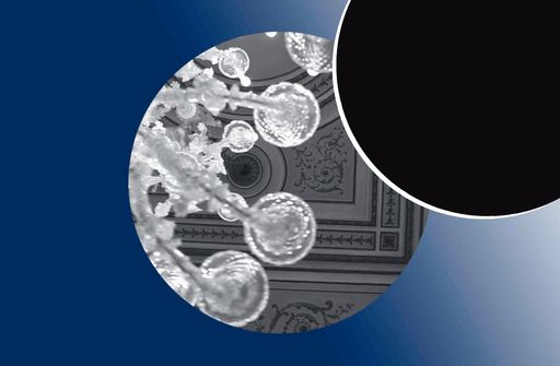 Vorschau Bild von Sissa Micheli It seemed a solar eclipse dipped in
shades of blue, 2015 Leuchtkästen, Duratrans