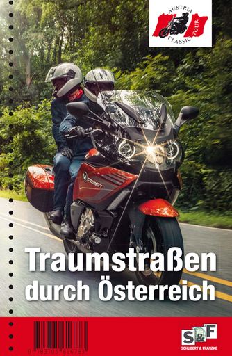  Cover des Motorradreiseführers Traumstraßen
durch Österreich