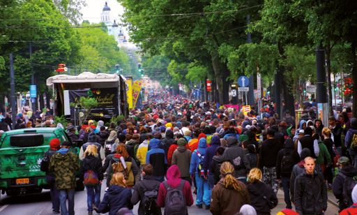 Vorschau Bild von Foto vom Hanf Wandertag 2014 am Ring