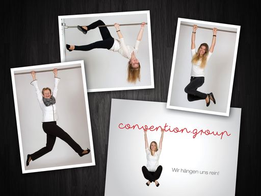 Eindrücke aus dem Foto-Shooting der neuen
convention.group Kampagne