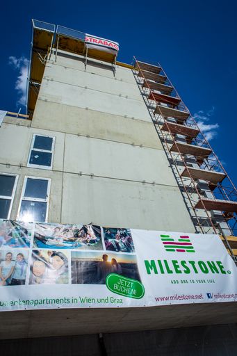  MILESTONE GRAZ feiert Dachgleiche