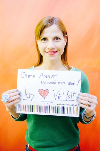 Vorschau Bild von Kristina Sprenger und ihr Statement für Vielfalt