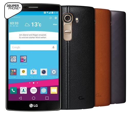 LG G4 im Vorverkauf bei Drei.