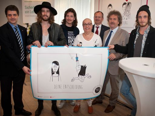 Vorschau Bild von Gemeinsam zum Ziel: bei der
Tabakpräventionsinitative arbeiten das Ministerium für Gesundheit
und der Fond Gesundes Österreich eng zusammen.