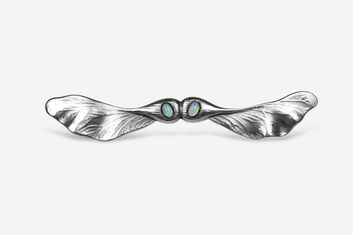 Josef Maria Auchentaller, Spilla | 1900 | argento,
due opali | Sammlung Ratz-Coradazzi
