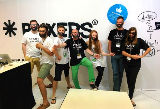  Das PIXXERS-Team beim Werbefestival in Cannes