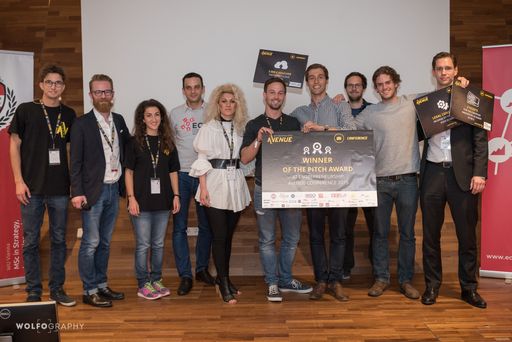  JobSwipr - die Gewinner auf der Entrepreneurship
Avenue