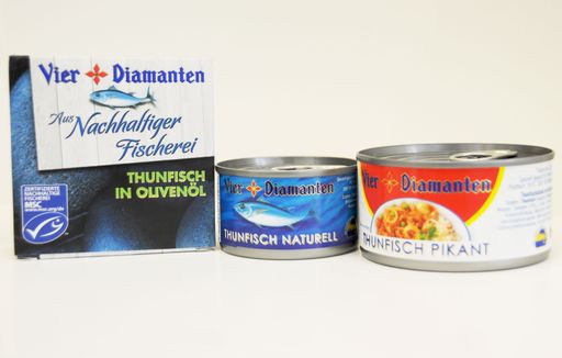 Vorschau Bild von Bild der „Vier Diamanten“-Produkte, die in den betroffenen
Fabriken produziert werden