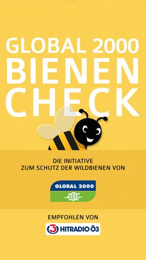 Vorschau Bild von GLOBAL 2000 Bienencheck-App - Ansichten