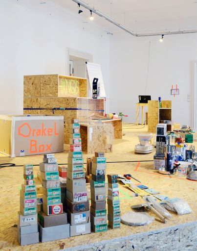 Einblick in die Ausstellung: Klimesch - Das Geschäft mit den
Dingen Nahversorger im Museum