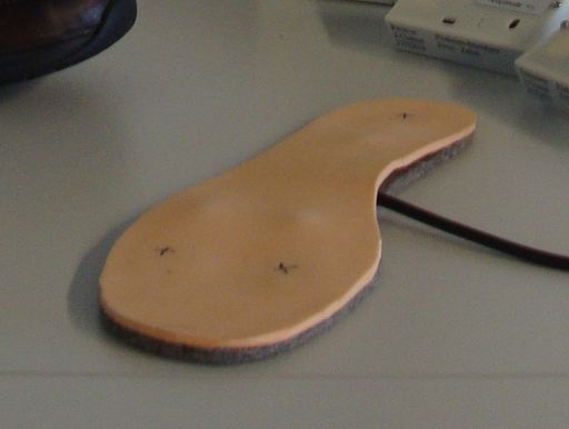 Vorschau Bild von Vorserien Sensorsohle mit Sensorik intergriert