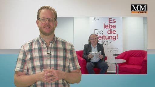 Der Vorstandsvorsitzende der Moser Holding AG
präsentierte sein neues Buch "Die Zeitung ist tot? Es lebe die
Zeitung!"