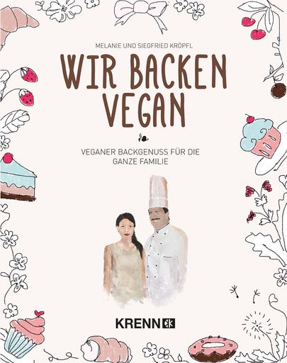 Vorschau Bild von Das Buch "Wir backen vegan" von Siegfried & Melanie
Kröpfl wurde bei den Gourmand Awards 2015 zum weltbesten veganen
Kochbuch ausgezeichnet.