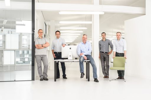 extendIT-Team (v.l.n.r.): Ernst Hefter, Werner
Stadlober, Harald Pfeiffer, Mehdi Khodaeifard, DI Michael Frank