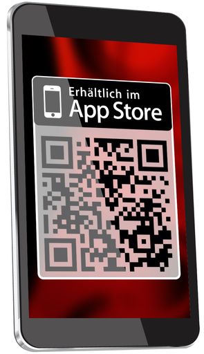 Vorschau Bild von QR- Code zum Downloaden der City App