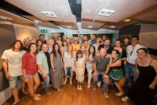 MusikerInnen und Produktionsteam Charityprojekt MOMO-Freude