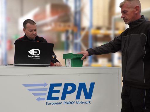 Übergabe EPN - European PUDO Network