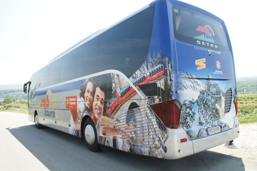  Mit dem Schweiz-Bus von sabtours auf „Tour de Suisse“;