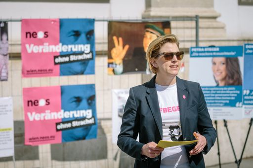 Beate Meinl-Reisinger, Spitzenkandidatin von NEOS
Wien, schließt eine Koalition mit der FPÖ dezidiert aus.
