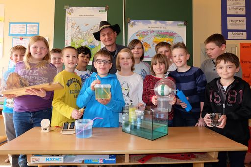 Vorschau Bild von KLimaschulunterricht in der Volksschule Winklern.