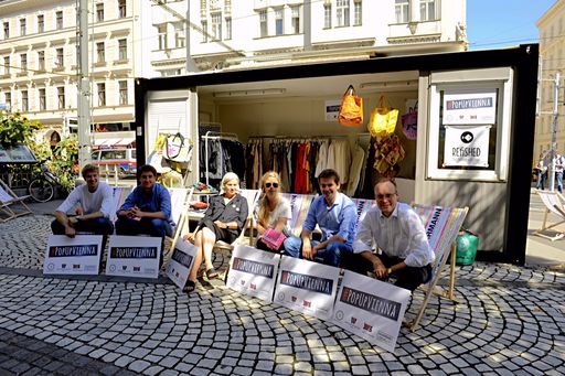 #PopUpVienna 2015: Start der Pop-Up Sommer
Container Kampagne 2015