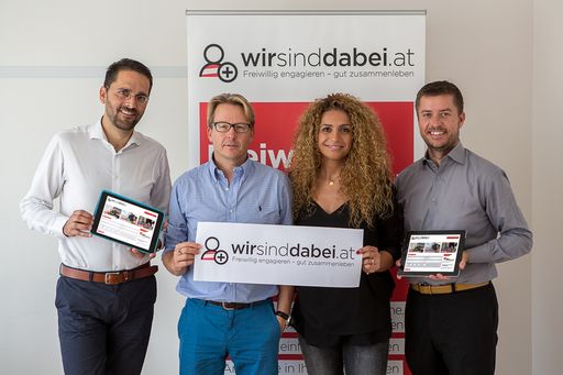  Angebot und Nachfrage zusammenbringen:
Österreichischer Integrationsfonds (ÖIF) startet neues Online-Portal
www.wirsinddabei.at für Freiwillige, Zuwander/innen und Flüchtlinge